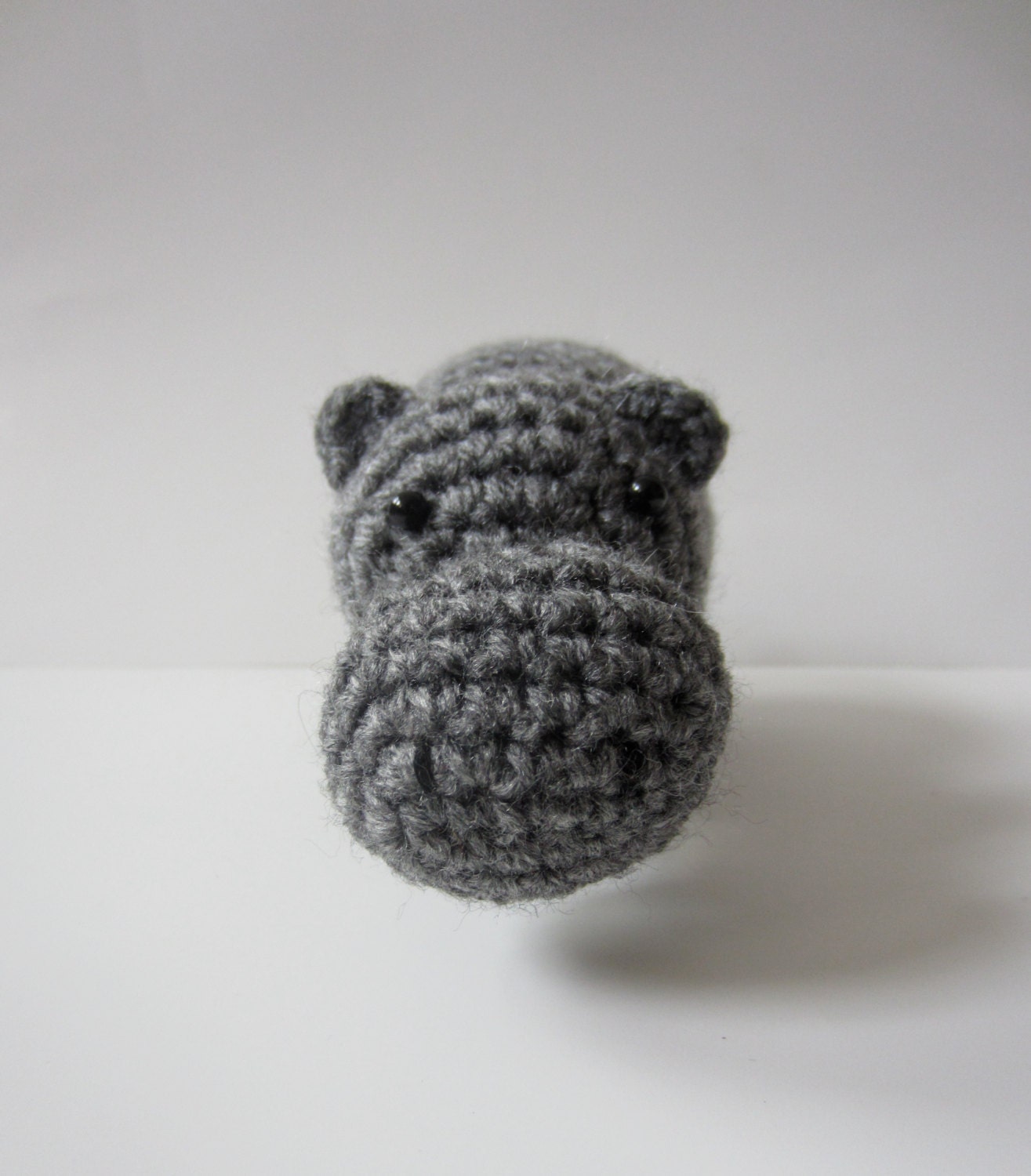 Hippo Crocheted Stuffed Animal
