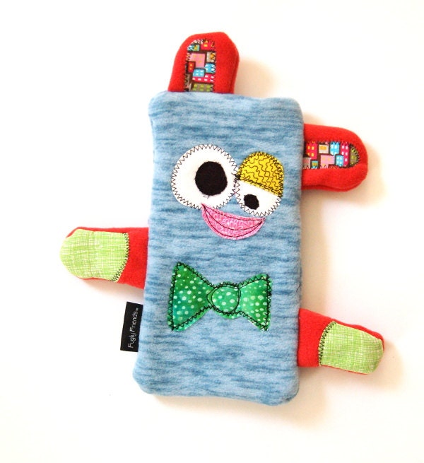 Bottle Bud Dog Toy for Recycled 20 Oz Plastic Bottle - Ivanna by Fugly Friends