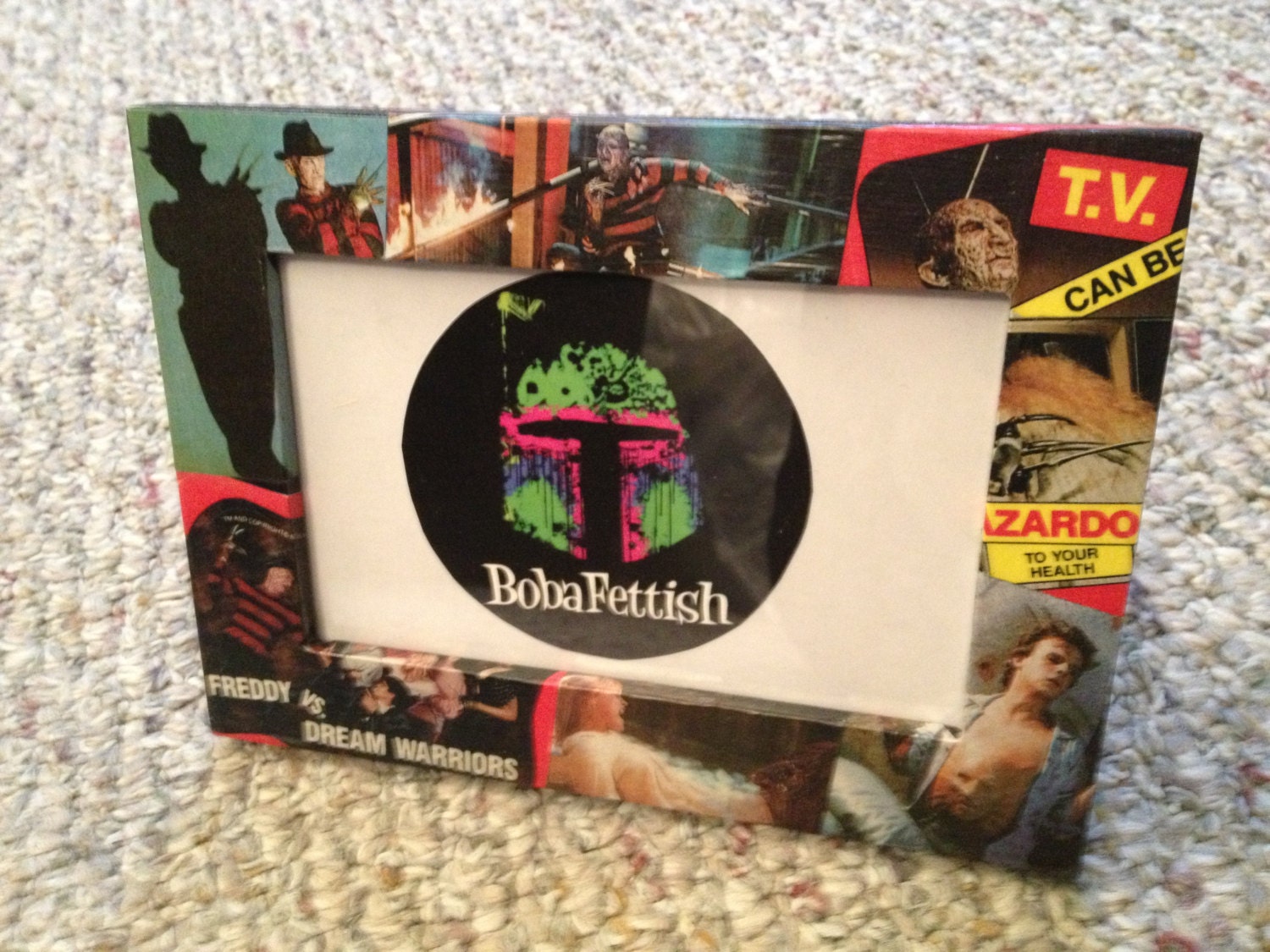A Nightmare on Elm Street Freddy Krueger themed picture frame (1 of 4)