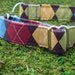Brown Argyle Martingale Dog Collar 1" - Small/Medium (10" - 16")