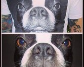Custom : Create your own Shirt with your Dogs Picture Mens