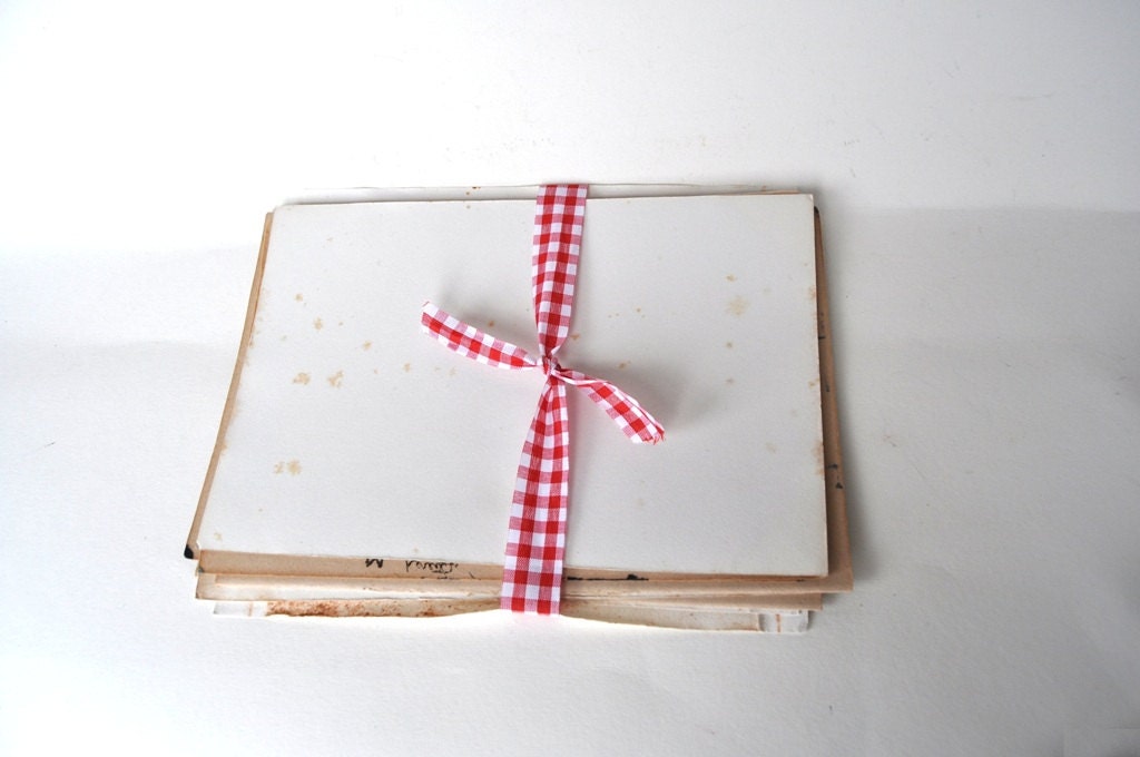 Vintage Blotting Paper for Collage Illustrations Scrapbooking