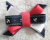 M2M Gymboree Blooming Nautical Itty Bitty Bow