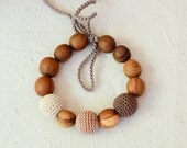 Capuccino Teething Bracelet - Kangaroo Care