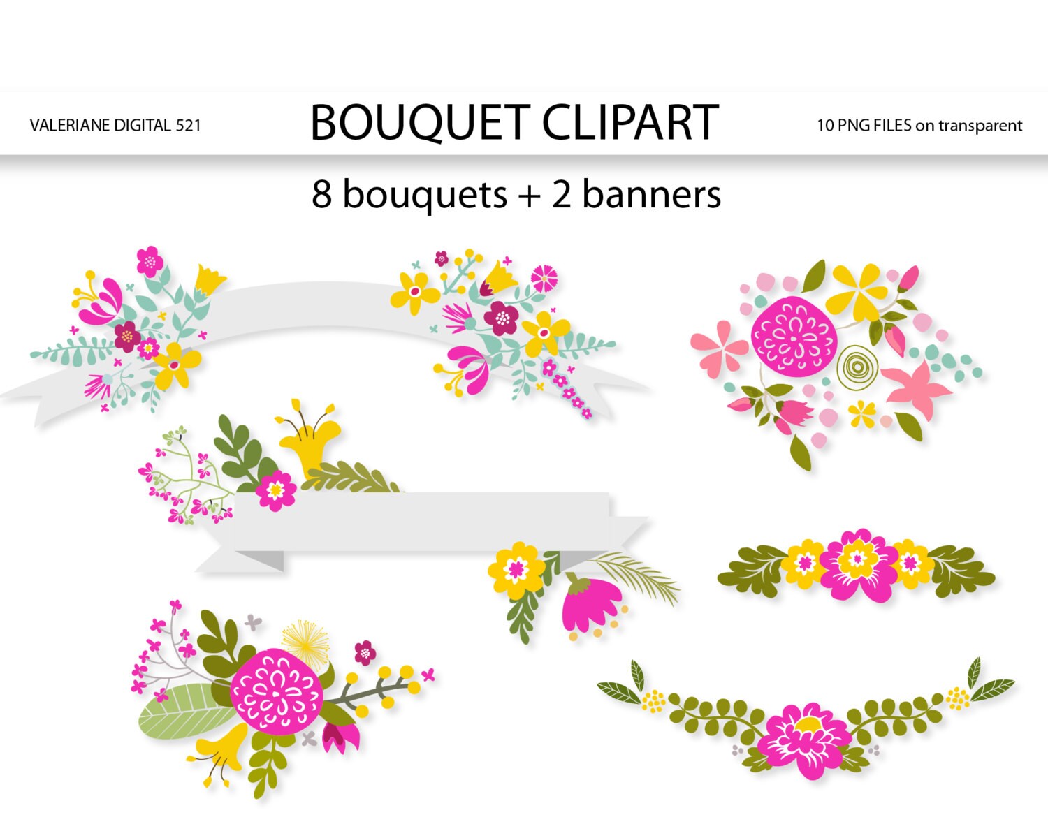 flower banner clipart - photo #13