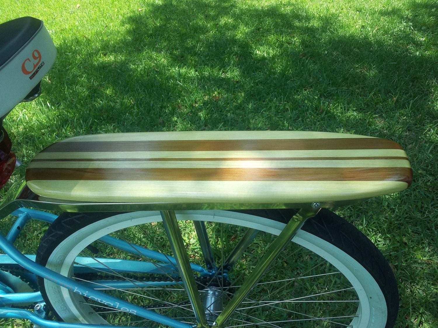 Wood Rear Bike Rack