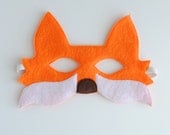 Orange Fox Mask- CHILD