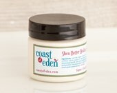 TRAVEL Hand Cream - Shea Butter Hand Cream Hand Lotion - Organic - Handmade in Maine - Coast of Eden - Unscented - Fragrance Free