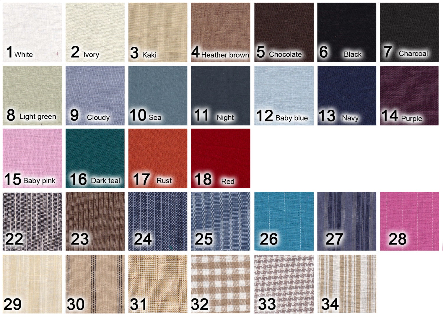 Linen Gatsby pants with pockets, 3m to 14y, any color