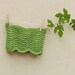 Green scarf cowl / knitted scarf for a romantic woman / spring color /  handmade by theyarnkitchen
