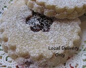 Sugar cookies, with Raspberry Jam for Local Delivery Only