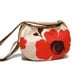 Cross body bag Red poppy Small shoulderbag