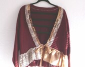 Bohemian Bolero Sweater Plus Size  Mori girls Eco Friendly Gypsy Fairy 1x 2x 3x