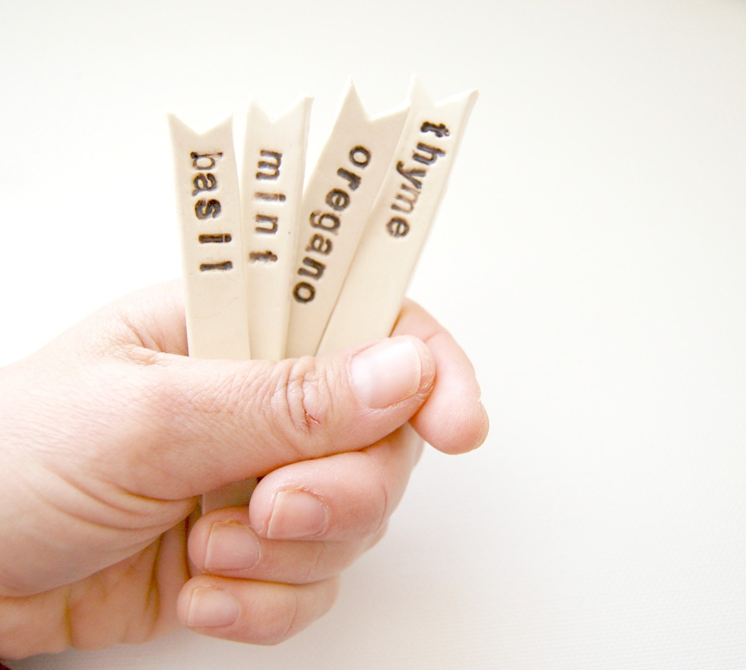 Ceramic Herb Garden Markers