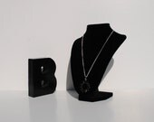 Square Cut Stone Circle Pendant Necklace