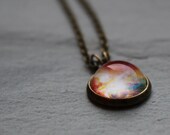 Orion Mini Pendant Necklace - Wanderlust Collection - Galaxy, Universe, Outer Space