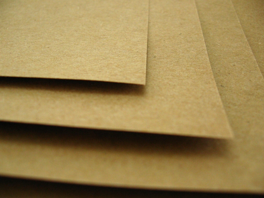 Brown Kraft Paper, Set of 10