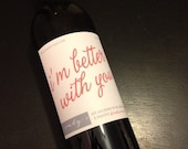Custom Bridesmaid Wine Label