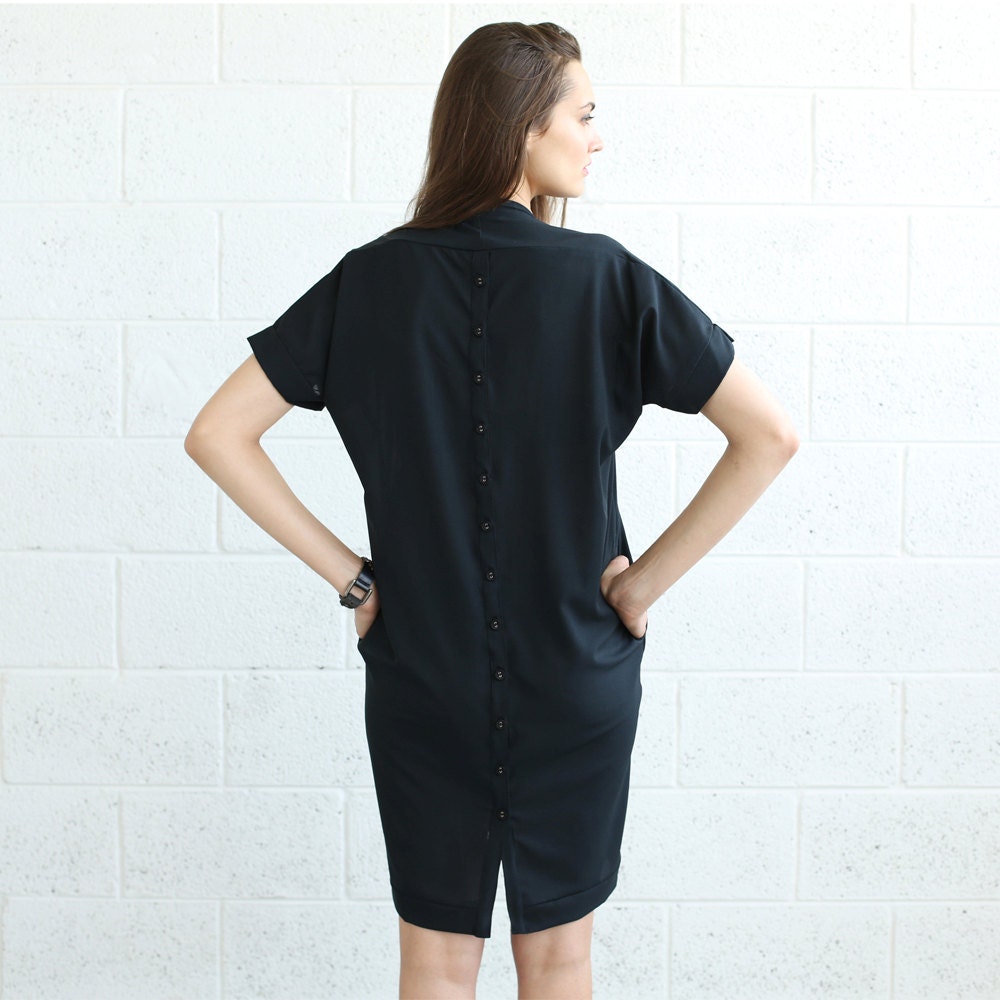 Black Oversized  Dress
