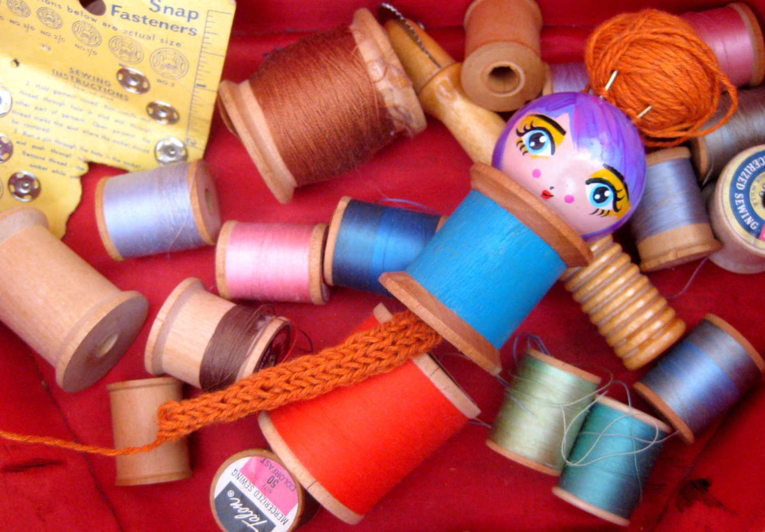 Skillful Skylar: Spool Knitter, Knitting Nancy
