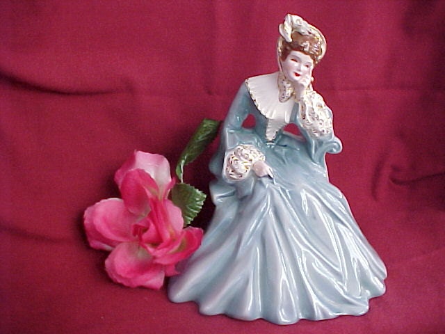 Rare Florence Ceramics Rebecca Figurine California Pottery 1940s 1950s