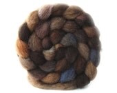 shetland top SLUMBER roving hand painted 4.2oz