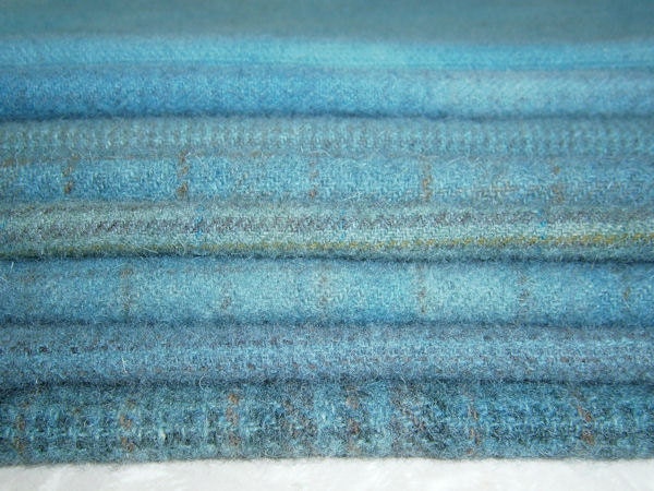SANTA FE Hand Dyed Wool Fabric  for Rug Hooking, Penny Rug,  Applique Half Yard Bundle
