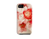Flower iPhone 5 case, iPod 5th generation case, pink, red, iPod 4 case, pretty iPhone cover, under 50