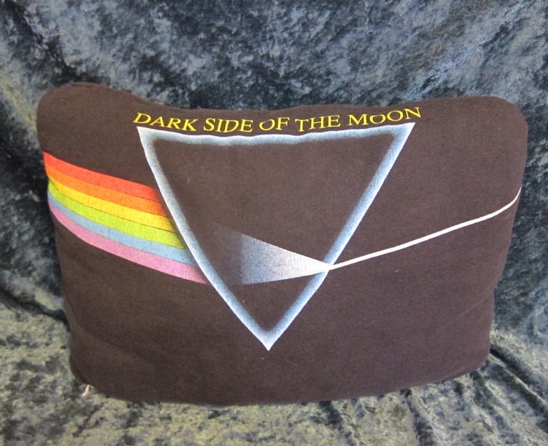 Pink Floyd  Rock and Roll Upcycled  Pillow