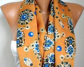 Infinity Scarf Shawl Circle Scarf Loop Scarf  Gift -fatwoman