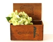 Antique Honoras, Conchas Wood with Hardware Cigar Box (c.1880) - Collectible, Unique Storage, and more