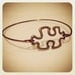 Every Piece Fits-Autism Awareness Bangle, Bronze, Stacking Bangle