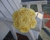 Yellow Rose Bridal Bouquet Wedding Rose Bouquet