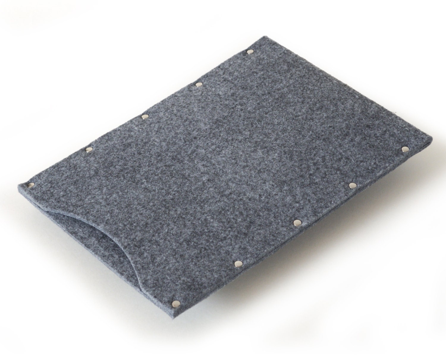 Google Nexus 10 Sleeve Case Cover grey synthetic felt handmade by SleeWay
