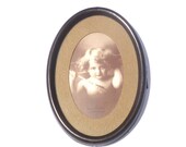 Vintage Oval Framed  M B Parkinson Cupid Print No : 1