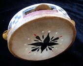Egyptian small tambourine req with decoration
