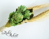 THE NATURAL Beer Hops and Wheat Boutonniere QTY 1