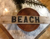 Driftwood Beach Sign