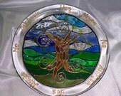 Tree of Life Divination Board - GlassArt - S&H Included