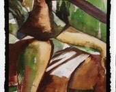 Original Art 'Dappled Light and Despair' ArtCards