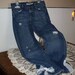 Lace Jeans hippie boho gypsy boho shabby chic