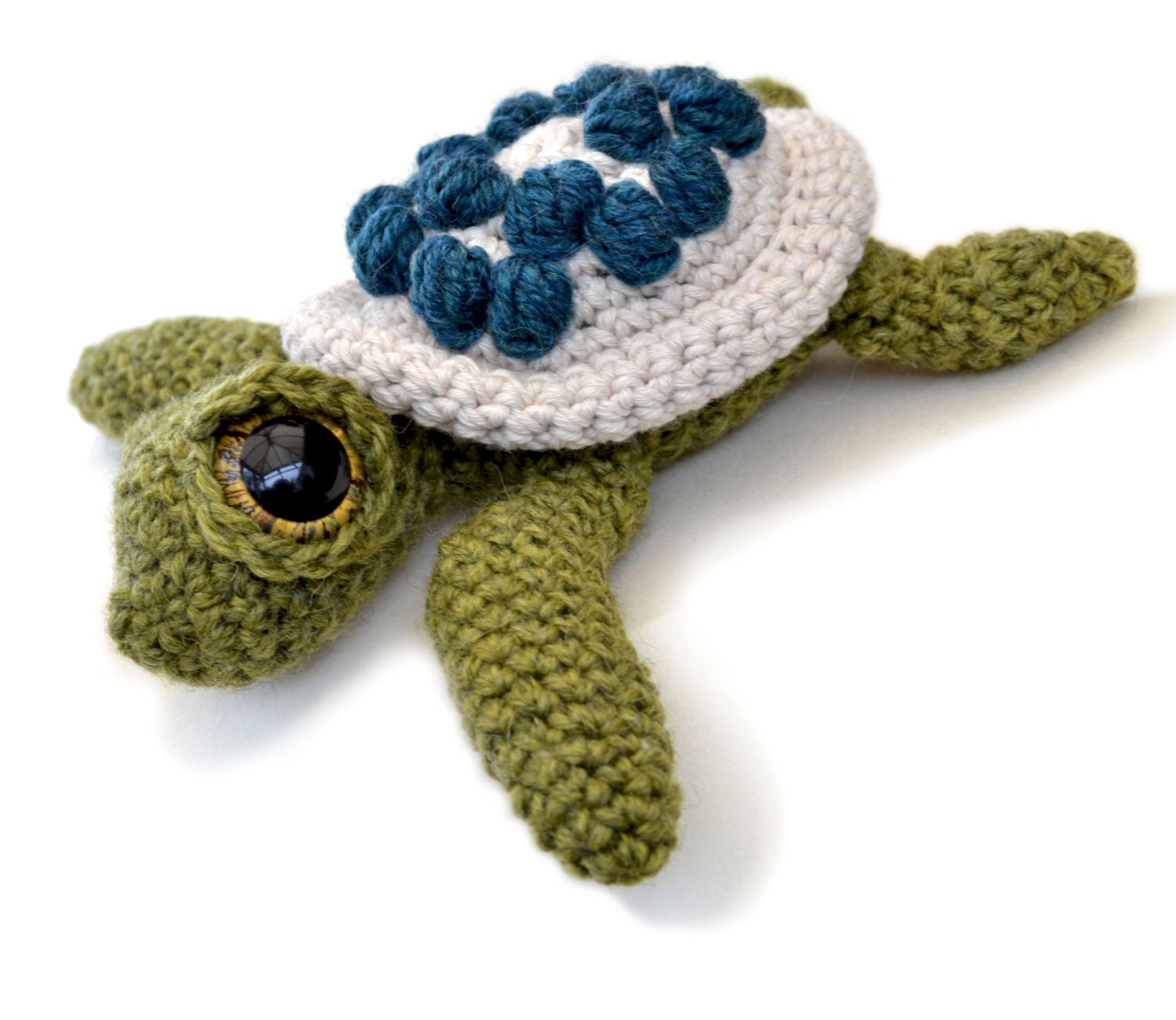 Amigurumi Sea Turtle Crochet Pattern PDF Instant Download - Ernest