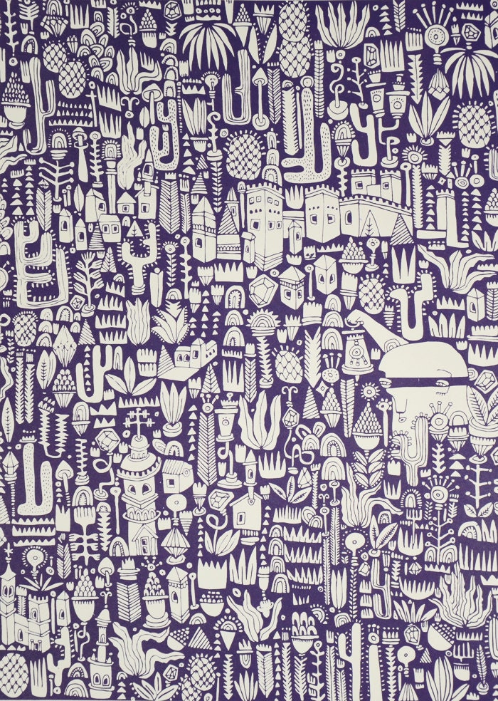 Original Screen Print. Lanche da Meia-noite