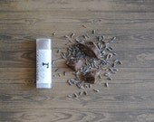 Cocoa Lavender Lip Balm - Beeswax, Shea Butter, Coconut Oil, Women, Woman, Chocolate Lavender