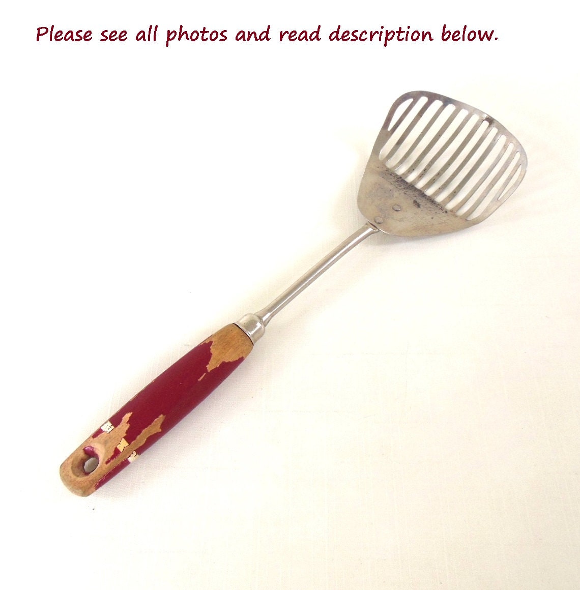 Kitchamajig A & J Slotted Scoop Kitchen Utensil