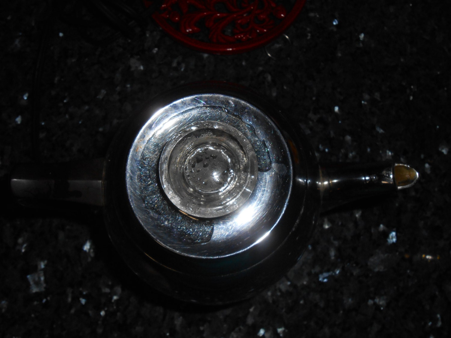 VINTAGE Percolator Coffee Pot General Electric Percolator coffee maker Chrome coffee Kettle model 33p30 1940s kitchen appliance