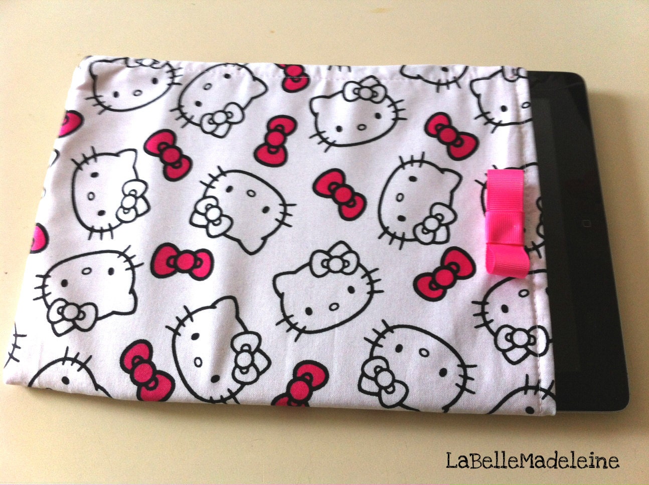 Hello Kitty ipad sleeve, soft cover, case