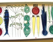 Vintage RöRSTRAND PICKNICK  large Dish, designed by Marianne Westman Sweden Scandinavian design