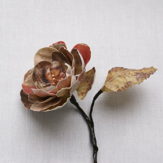 Personalized Fabric flower with your photo