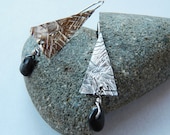 Triangle River Rock Earrings